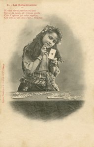 フォーチュン・テラー（モノクロ写真） 作： French Photographer