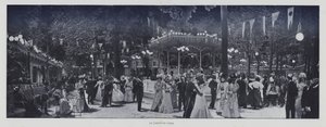 The Jardin de Paris（モノクロ写真 作： French Photographer