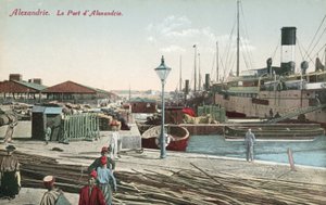The Port, Alexandria (カラー写真) 作： French Photographer