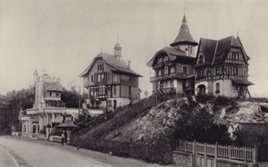 ヴィレッジスイスとサンジャン通り、ルトゥケ、1893年 作： French Photographer