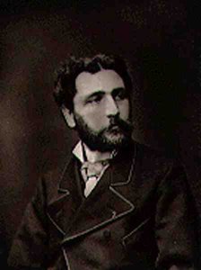 トニー・ロベール＝フルーリー（1837-1911）、「現代の画廊」より、1874-78年頃（モノクロ写真）