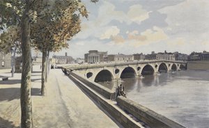 トゥールーズ、ポンヌフ、ガロンヌ川のG銀行の上流で撮影したビュー 作： French Photographer