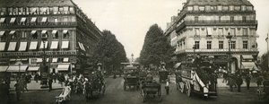 20世紀初頭のフランス、パリの交通 作： French Photographer