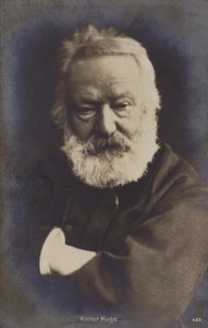 ヴィクトルユーゴー（1802-1885）、フランスの詩人、小説家、劇作家