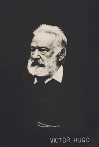 ヴィクトル・ユーゴー、ポートレート（モノクロ写真 作： French Photographer
