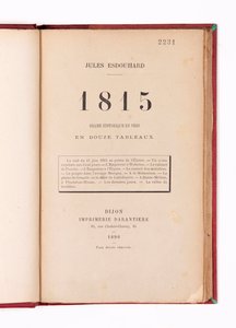 1815」（ジュール・エスドゥアール作 作： French School