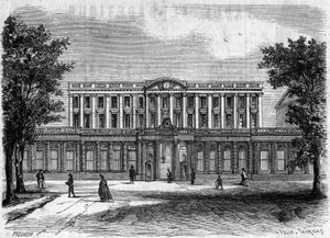 18世紀の建築：ボルドー市庁舎の外観（ジロンド地方） (33) 作： French School