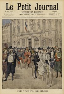 シークルの結婚式の終わりに、フランス 作： French School