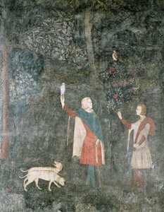 雄鹿の鷹、クワガタの部屋、1333年