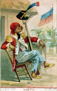 ハイチの兵士、1879