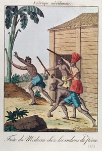 1811年にペルーのインディアンから逃亡した医師