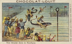 2000年の太平洋の魚のレース 作： French School