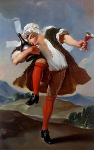 良いワインのボトルの商人のサイン。1760年頃の匿名の絵画。日。0,98x0,66 m Paris, Musee Carnavalet - A La Bonne Bottle.ワイン商人のサインボード。1760年頃の無名の絵画。0.98×0.66 m パリ、カルナヴァレ美術館