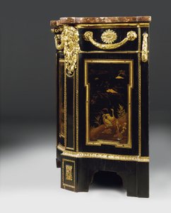 後期ルイ15世の箪笥、c.1763-70 作： French School