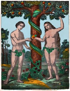 アダムとイヴ(彫刻、1880年頃) 作： French School