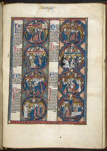 Add MS Harley 1527, f.105r, miniatures from Bible moralisée (vellum)   1450143   ja       japanese Successfully Translated  Original: Procession of the Magi, c. 1450-1500 (tempera on wood) Translat: Procession of the Magi, c. 1450-1500 (tempera on wood) 14