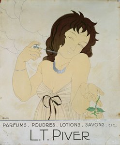 Ourtinによって設計されたLT Pivert c.1900の広告 作： French School