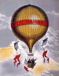 H. Lachambreによって製造された風船の広告、1880-1900