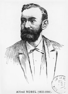 アルフレッド・ノーベル（1833-96） 作： French School