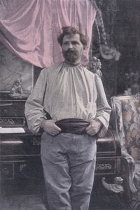 1899年7月15日、ラ・レヴュー・イラストルのアルフォンス・ミュシャ（1860-1939） 作： French School