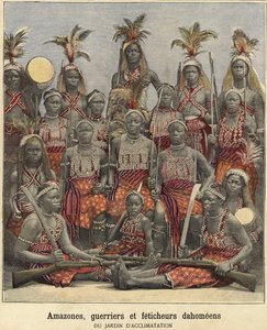 ダホメイのアマゾン、戦士、魔女の医者