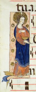 使徒、おそらく聖ヨハネ、c.1320 作： French School