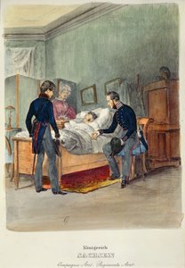 ザクセン王国の陸軍医師、1840年頃 作： French School