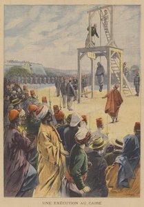 エジプト、カイロでの死刑 作： French School