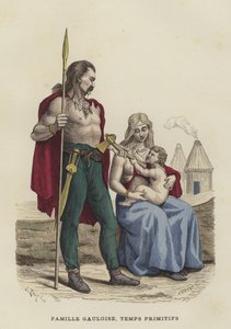 古代のガリアの家族 作： French School