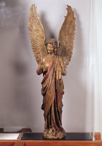 天使、1260-70年、ソードモント教会（金色の木）