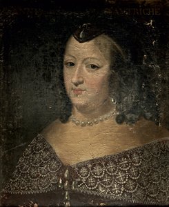 オーストリアのアン（1601-66） 作： French School
