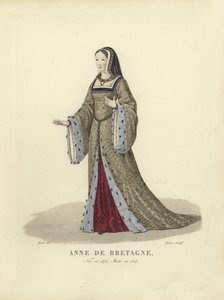 アン・ブルターニュ、チャールズ8世の女王妃、フランスのルイ12世