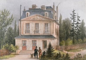 パリの植物園でアントワーヌドフルクロワ 作： French School