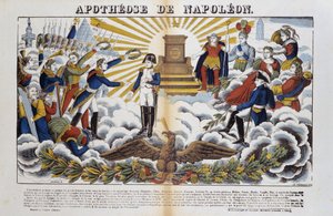 ナポレオン・ル・グラン・ボナパルト（1769-1821）の神格化。 作： French School