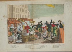 1811年の大彗星の出現 作： French School