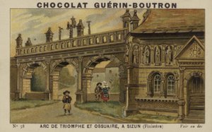 フィニステーレシズンの凱旋門とオスワール 作： French School