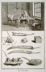 Diderots Encyclopedieの版画、プレート 作： French School