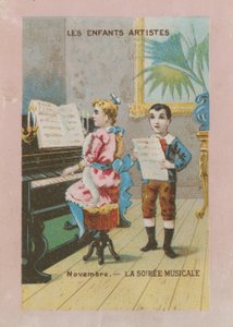 芸術的な子供たち。 11月;ミュージカルソワレ 作： French School