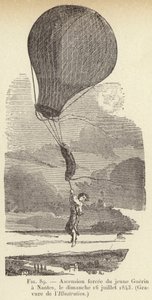 ナントにおける若きゲランの昇天（1843年7月16日日曜日 作： French School