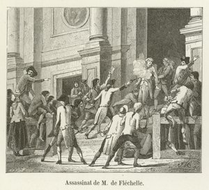 M de Flechelleの暗殺 作： French School