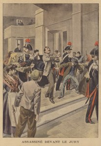 陪審員の前で暗殺された 作： French School