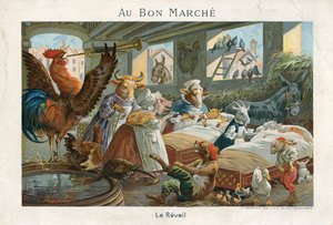 オーボンマルシェトレードカード 作： French School