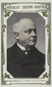 投票ボープレ首相、クール・ド・カセーション（カラー写真） 作： French School