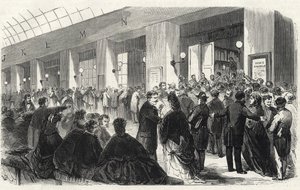 銀行 - ソシエテ・ジェネラル - 5フランと2フランの発行 - 1871年 作： French School