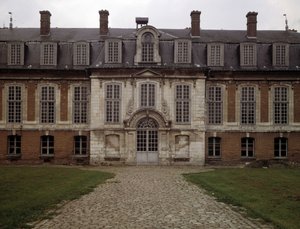 バロック建築：ソンム県アベビルにあるホテル・デ・ラム（17世紀）のファサード（80年 作： French School