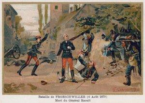 フレーシュヴィラーの戦い、ラウルト将軍の死 作： French School