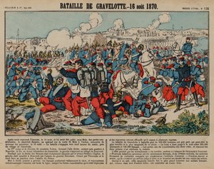 グラベロッテの戦い、普仏戦争 作： French School