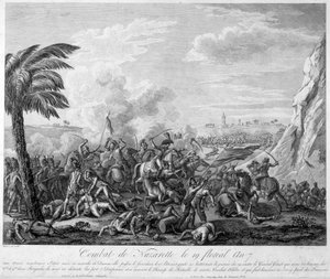 花暦7年（1799年）19日のナザレの戦い、ジャン・アンドシュ・ジュノ将軍（ジャン・アンドシュ）（1771-1813）のもとで-ティエールの「フランス革命」に登場。19世紀 作： French School