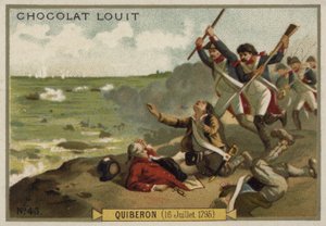 キブロンの戦い、フランス革命戦争、1795年7月16日 作： French School