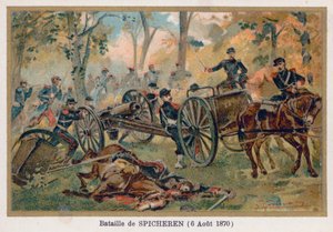 スピヘレンの戦い、攪拌の防衛 作： French School